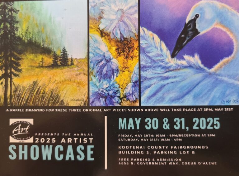 Coeur d'Alene Art Association 2025 Artist Showcase