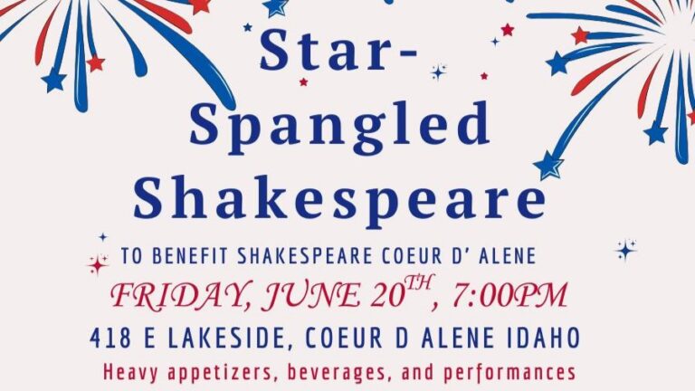 Shakespeare Coeur d'Alene Star-Spangled Shakespeare